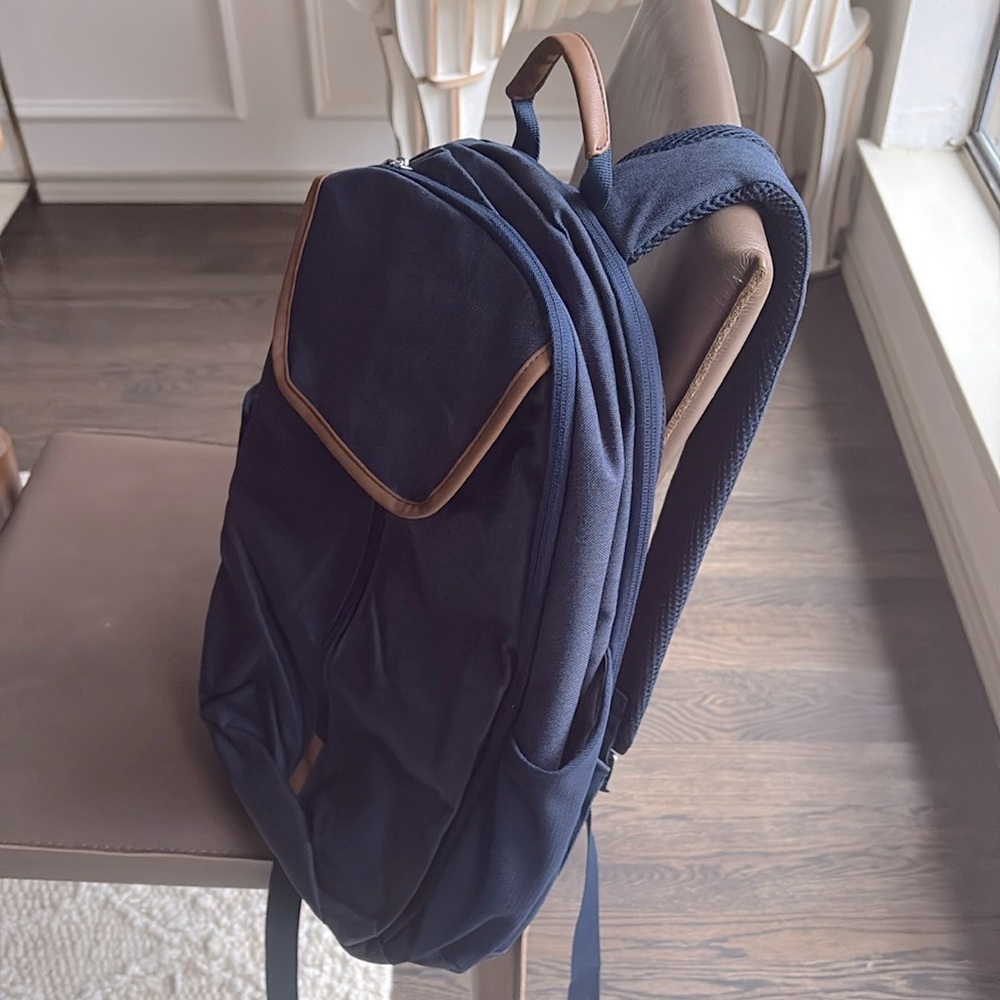 Gemline backpack unisex denim blue color S / M  NWOT